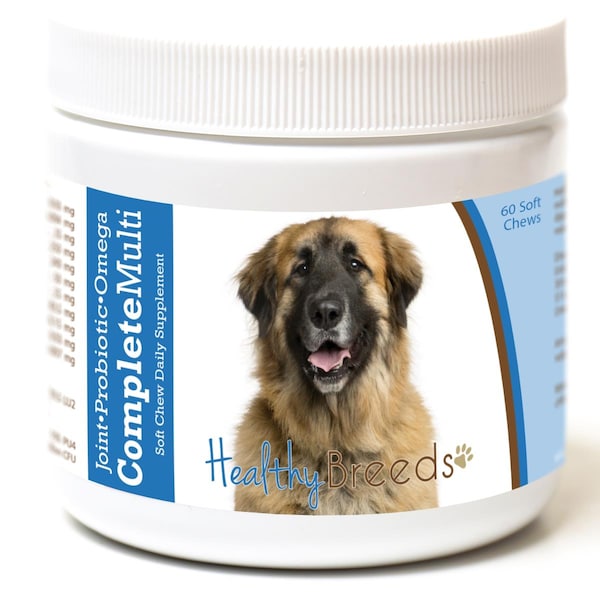 Healthy Breeds Leonberger All in One Multivitamin Soft Chew, 60PK 192959008400 - main